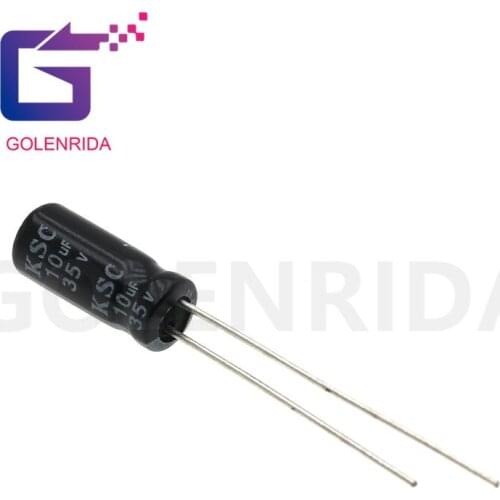 50PCS Electrolytic capacitor 35V10uF 5*11mm SMD aluminum electrolytic capacitor 10uf 35v