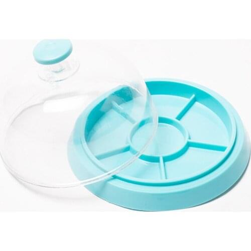 6 Slots Box Watch Movement Parts Dust Cover Watch Jewelry Repair Tool Accessories Durable Plastic Dustproof Cover Tray Tool