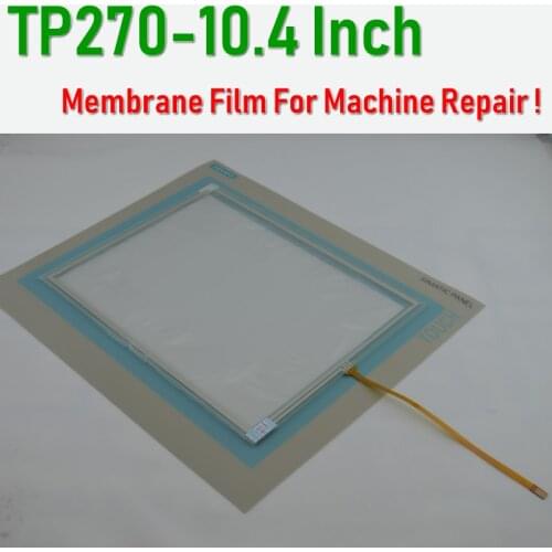 6AV6545-0CC10-0AX0 TP270-10.4 inch Membrane Film+Touch Glass for SIMATIC HMI Panel repair~do it yourself, Have in stock