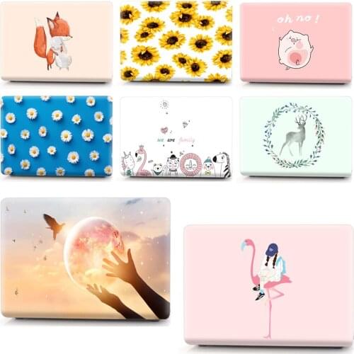 Computer Accessories PVC Laptop Shell Cover PC Case For Macbook Pro Retina 12 13.3 15.6 A1398 A1286 A1425 A1534 New Air 11 13 15