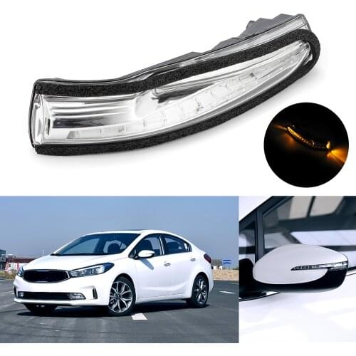 For Kia Forte Cerato K3 2012 2013 2014 2015 2016 LED Rearview Mirror Light Indicator Blinker Rearview Mirror Turn Signal Light