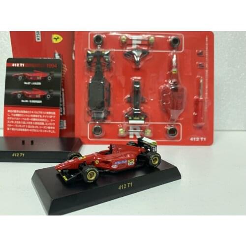 KYOSHO 1/64 FERRARI 412 T1 Alesi #27 Collect die casting alloy F1 RACING assembled trolley model