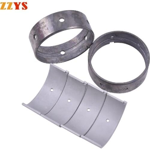 STD +0.25 +0.5 Con Connecting Rod Crankshaft Main Bearing Set for Honda VRX400 NT400 Bros MKI NT 400 Shadow 400 Steed VRX 400