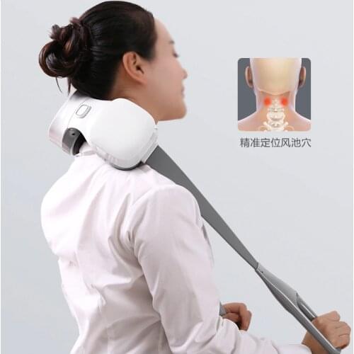 Multifunctional Cervical Massager Kneading Neck Timing Heating Massage Office Home Electric Tool Health Therapy Care Electronic