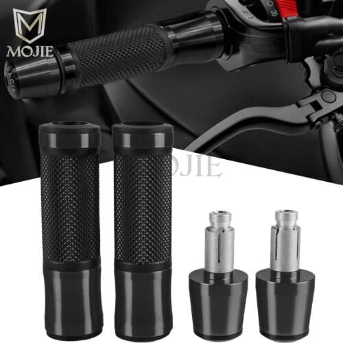 Motorcycle Accessories Handlebar Grips Hand Handle Bar Ends Cap For Suzuki AN200 AN250 AN400 AN650 Burgman AN 125 250 400 650