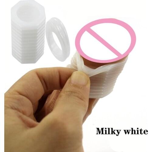 2Pcs/Set Men Foreskin Correction Ring Screw Shape Penis For Glans Cock Phimosis Rings Lock Loop Male Delay Ejaculation Sex Toys