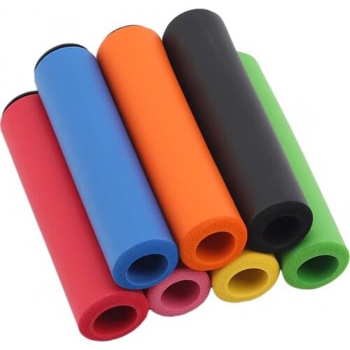 Soft Foam Silicone Sponge Bicycle Handlebar Gear Grip Mtb Bike Bmx High Density Ultralight Handle Bar Anti-skid Bike Parts