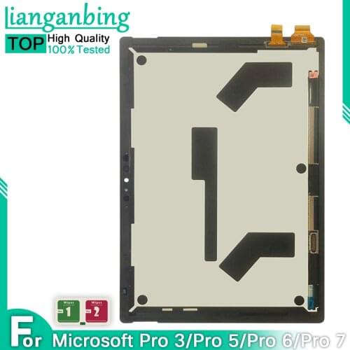 LCD Display For Microsoft Surface Pro 3 pro3 1631 Pro 5 pro5 1796 Pro 6 Table LCD For surface Pro 7 1866 Assembly With Board