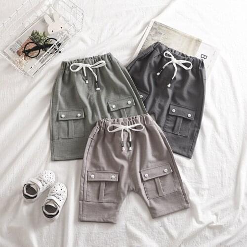 Baby Clothes Tracksuit for Boys Shorts Summer New Arrival Childrens Clothing Baby Boys Casual Sport Short Pants Kids Pants 1-4Y