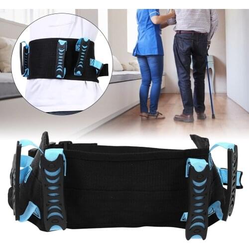 Patient Waist Traction Belt Elderly Walking Moving Transfer Nursing Safety Assist Belt Wheelchair Bed Transfer Belt Support