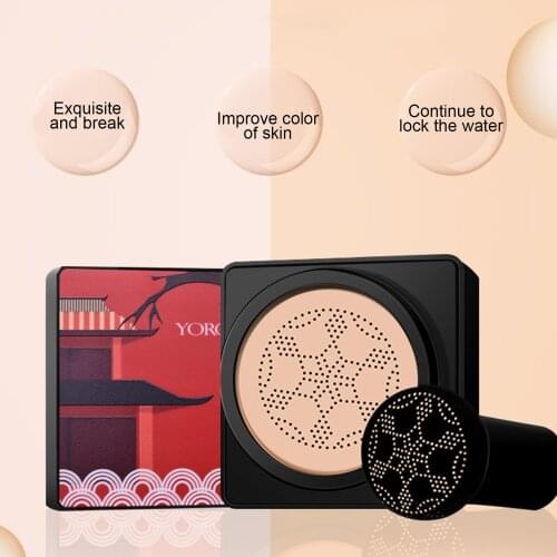 20g Moisture Concealer Refreshing Protective Cushion BB Cream BB Air Cushion Foundation Mushroom Head CC Cream Face Base Tone