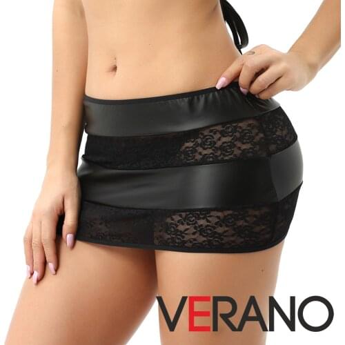 Women Ultra Mini Sexy Leather Skirt Short Early Spring Summer Fashion New Feminine High Quality Ladies Faux Leather Above Knee