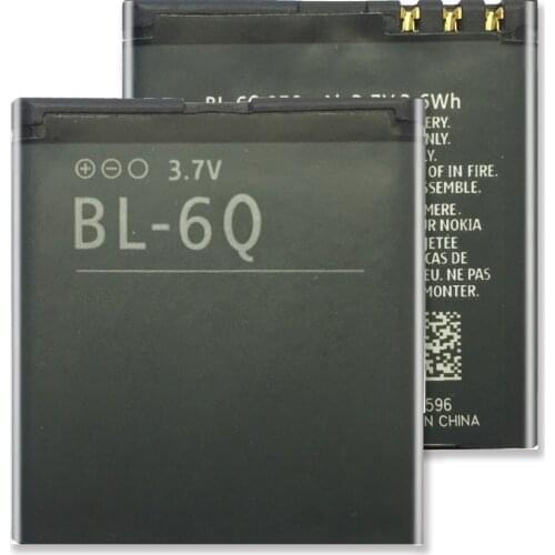 BL-6Q 970mAh Replacemeny Battery for Nokia 6700 Classic 7900 Classic 970mAh 6700c Mobile Phone
