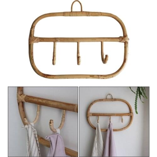 Rustic Wood Coat Hat Wall Hook Bedroom School Towel Bath Kitchen er Rack