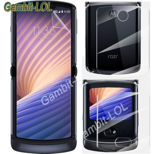 For Motorola RAZR 5G 2019 2020 XT2000-1 Razr2 2 Hydraulic Hydrogel Film Protective Screen Protector Cover (NOT Tempered Glass )