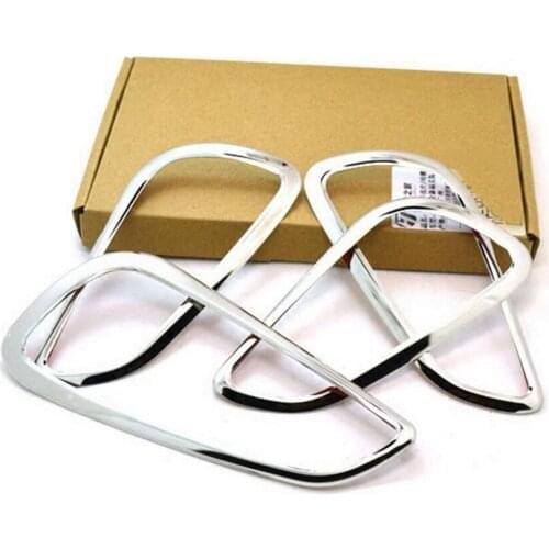 Interior ABS Chrome Inner Door Handle Protector Cover Trim Decoration for Ford focus 2013 2014 2015 +Car styling