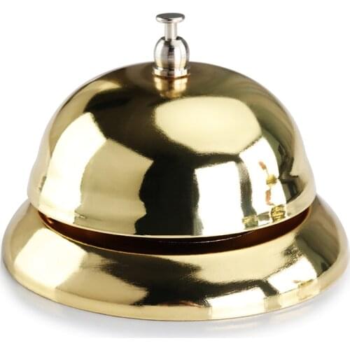 Kitchen Hotel Counter 1Pcs New Desk Reception Restaurant 8.5cm Christmas Craft Cat Bell Bar Ringer Call Bell Service Ring timer