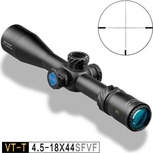 Powerful VT-T 4.5-18X44SFVF Airsoft Scope Hunting Objective Focus Riflescope Long Distance Shockproof Shooting Rifle Tactical