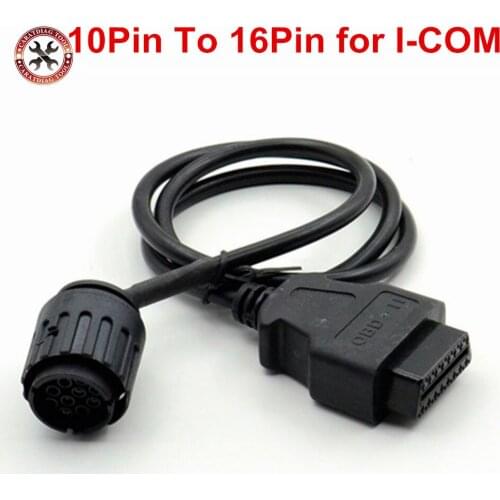 OBD2 Diagnostic Cable For BMW I-COM D Cable Motorcycles Cable Motobikes Diagnostic Cable 10 Pin Adaptor to 16pin I-COM A3 A2
