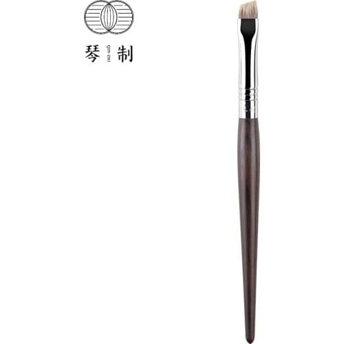 QINZHI Professional Handmade Make Up Brush G067 Angled Eyebrow Brush Resilient Badger Hair Makeup Brushes