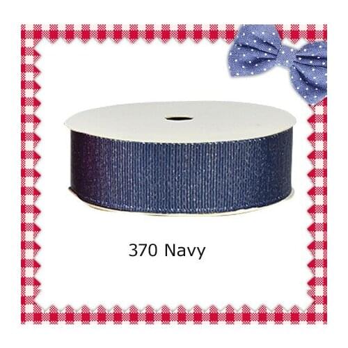 3/8" inch (9mm) Silver Purl Grosgrain Ribbons