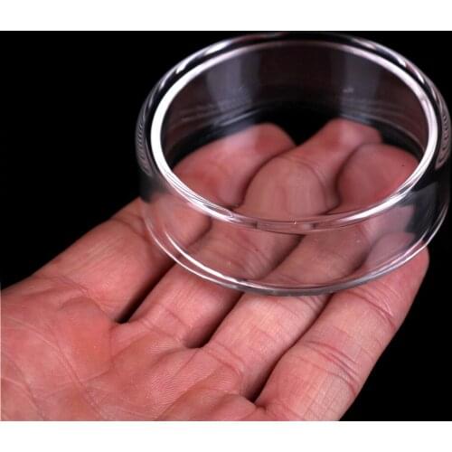 1 Pc Glass Reusable Tissue Petri culture dish Plate with cover For Chemistry Laboratory