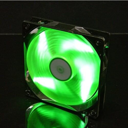 OCOCOO 4 Light Fan Mute 12cm*12cm Water Cooler Fan Cooler use for 120mm Radiator for Computer Case Beauty Instrument Cooling