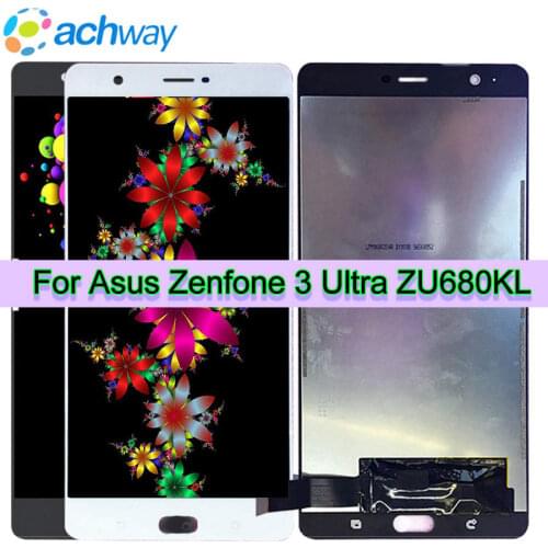 100% Tested For Asus Zenfone 3 Ultra ZU680KL LCD Display Touch Screen Digitizer Assembly 6.8" For Asus ZU680KL LCD