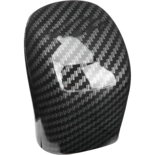 2PCS Auto Car Gear Shift Knob Cover Trim Sticker Fits for Honda Civic 2016 2017 2018 2019 ABS Car Interior Decoration