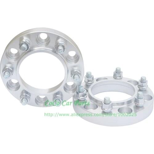 2Pcs PCD 6X139.7-93.1 Hub Cebtric 6x5.5 (6x139.7mm) Center Bore 93.1mm Car Wheel Hub Spacer For Ford Ranger T6