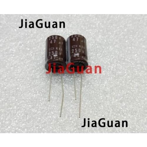 20pcs NEW NIPPON KXG 250V47UF 12.5x20MM NCC 47uf/250v electrolytic Capacitor 47UF 250V CHEMI-CON kxg 250v 47uf