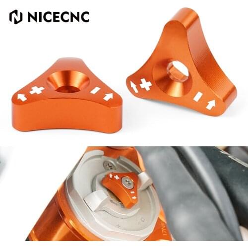 48mm Front Fork Knob Adjuster For KTM 125 150 250 350 450 SX SXF EXCF XC XCF XCW For Husaberg Husqvarna TE FE TC FC 350S 501S