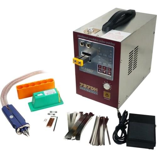 SUNKKO 737DH Upgrade Induction Delay Battery Spot Welding Machine 18650 Lithium Battery High Power Small Welding Machine