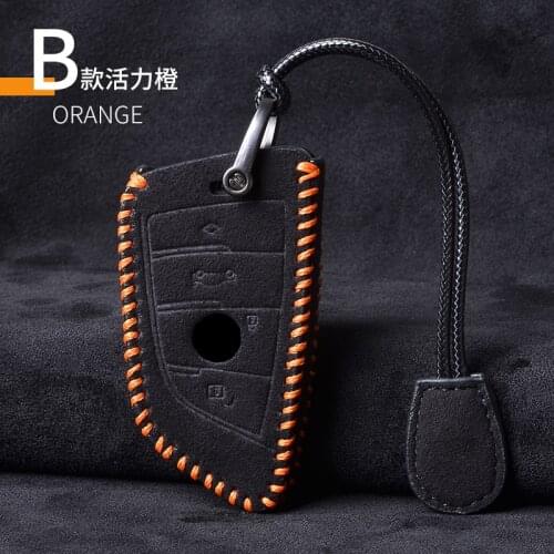 Car Key Case Cover Key Bag For Bmw F20 G20 G30 X1 X3 X4 X5 G05 X6 Accessories Car-Styling Holder Shell Keychain Protection