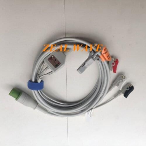 GE CARDIOSERV Defibrillator GE Heilige Defibrillator ECG Lead Wire GE Defibrillator Heart Cable