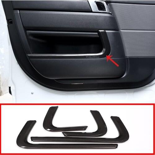 For Land Rover Range Rover Sport RR Sport 2014-2017 Car Styling ABS Chrome Inner Door Decoration Strip Trim Accessory