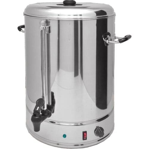Electric Boiling Bucket 15L Anti-dry Burning Stainless Steel Water Heater Commercial Milk Tea Barrel Electric Kettles