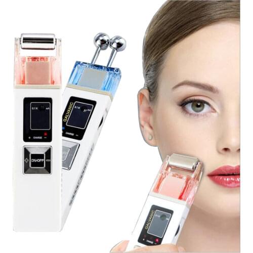 Galvanic Microcurrent Skin Firming Whiting Machine Iontophoresis Anti-aging Massager Ionic Skin Care SPA Salon Beauty