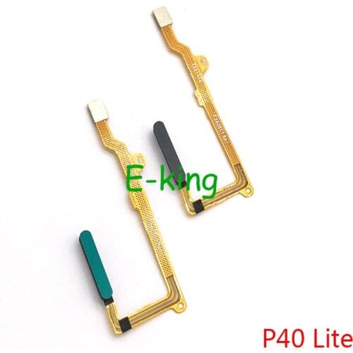 For Huawei P40 lite 4G 5G Touch ID Fingerprint Sensor Flex Home Menu Button Flex Cable