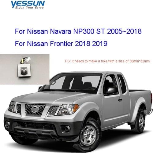CVBS/ AHD rear camera For Nissan Navara NP300 ST 2005~2018/For Nissan Frontier 2018 2019 CCD backup rear view camera