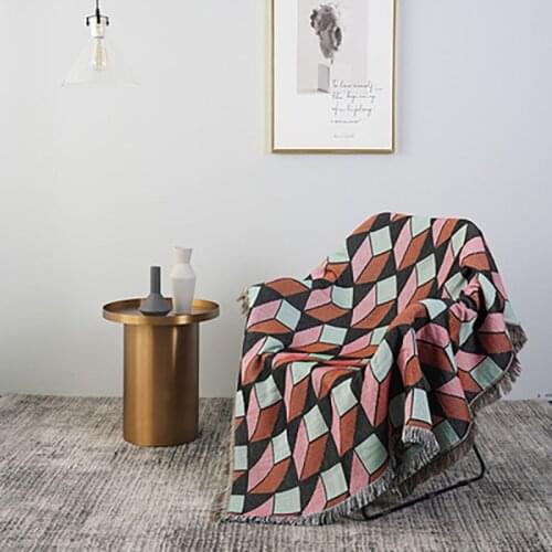 Blanket Plaid Picnic Blankets Tapis De Prière Islam покрывало на кровать Home Decor Minimalism Couverture Manta Sofá Nordic