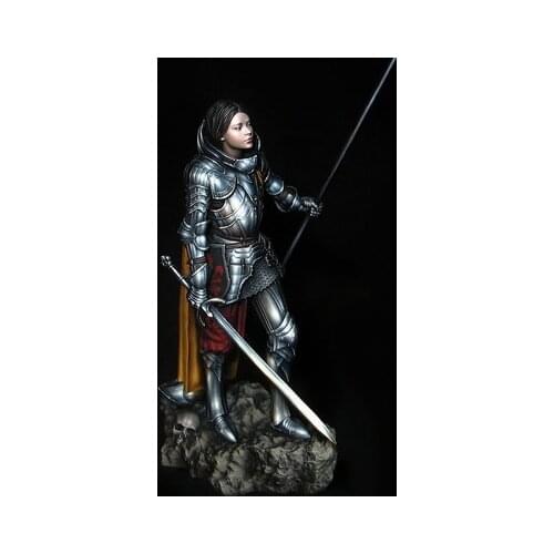 1/24 Scale Models 75MM Joan Of Arc Paladin Historical Figures Resin Unpainted Model Kit Free Shipping