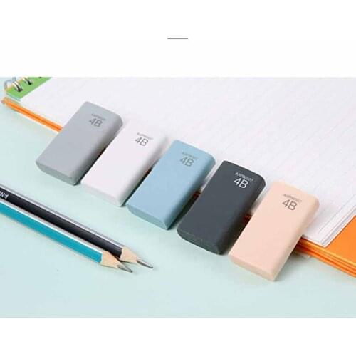 New 4B Pencil Eraser Art Sketch Painting Dedicated Student Stationery Eraser 2pcs/set