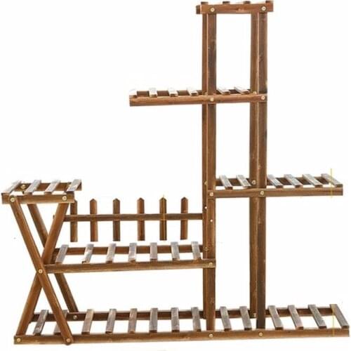 Para Flores Indoor Estanteria Escalera Etagere Pour Plante Plantenstandaard Balcony Outdoor Stand Flower Rack Plant Shelf