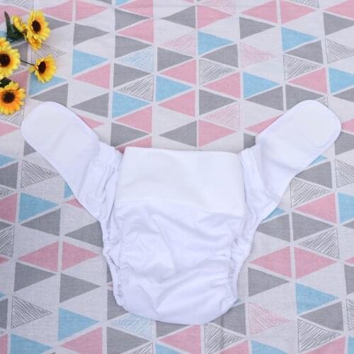 Adult Diaper Washable Incontinent Care Reusable Super Absorbency Nappy Medium Incontinence Underwear Napkin Adult Pants for Elde