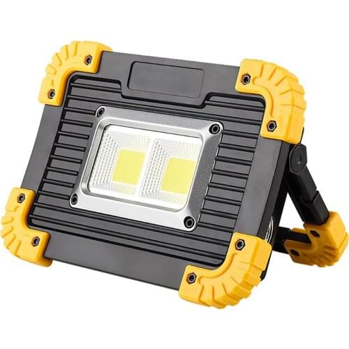 20W 1600lm Portable Lanterns LED Flashlight COB Work Light Floodlight Searchlight USB Rechargeable For Outdoor Camping Lighting