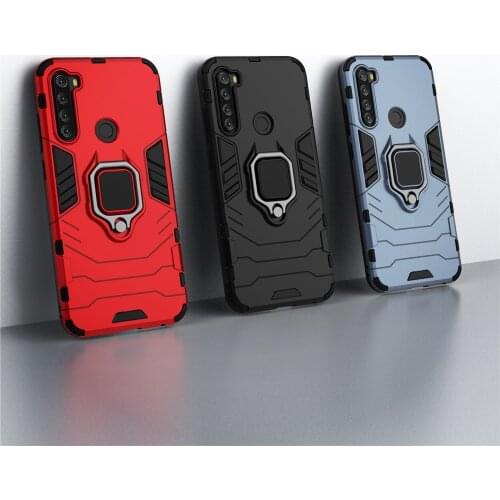 Shockproof Armor Cases for Xiaomi Redmi Note 8T Case Ring Holder Stand Phone Back Cover for Xiomi Redmi Note 8T 8 T Funda Capa