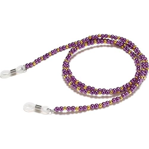 Beaded Glasses Lanyard Fashion All-Match Glasses Rope Retro Sunglasses Chain Strap Reading Glasses Chains Eyewears Rope
