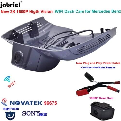 2K 1600P Plug And Play Hidden Wifi Car Dvr Cameras Dash Cam for Mercedes Benz CLS w218 c218 CLS 260 300 320 350 400 2015-2018