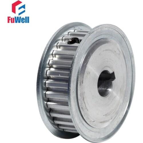 XL-30T Timing Pulley with Keyway 11mm Belt Width 30Teeth Transmission Belt Pulley 10/12/14/15/19/20mm Bore XL Toothed Pulleys